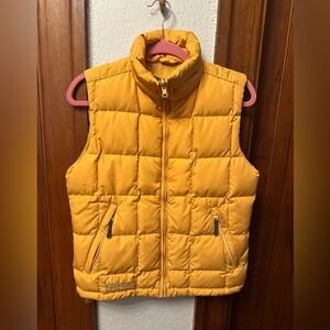 Columbia Orange Mustard Puffer Vest